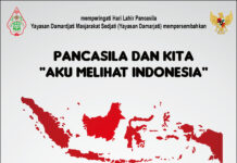 PANCASILA DAN KITA : AKU MELIHAT INDONESIA